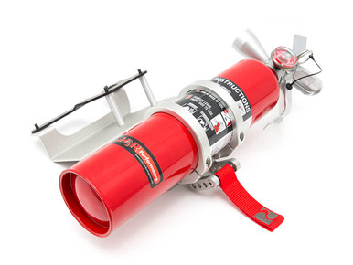 Porsche - 997/987/991*) Fire Extinguisher and Mount Package (Silver/Red ...