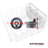 165314 Dishwasher Lower Rack Wheel Dishwasher