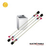 DC9705280W Washer Suspension rod and spring For SAMSUNG Pack 4