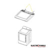 DC61-03134A Samsung Dryer Top Panel Hinge kit