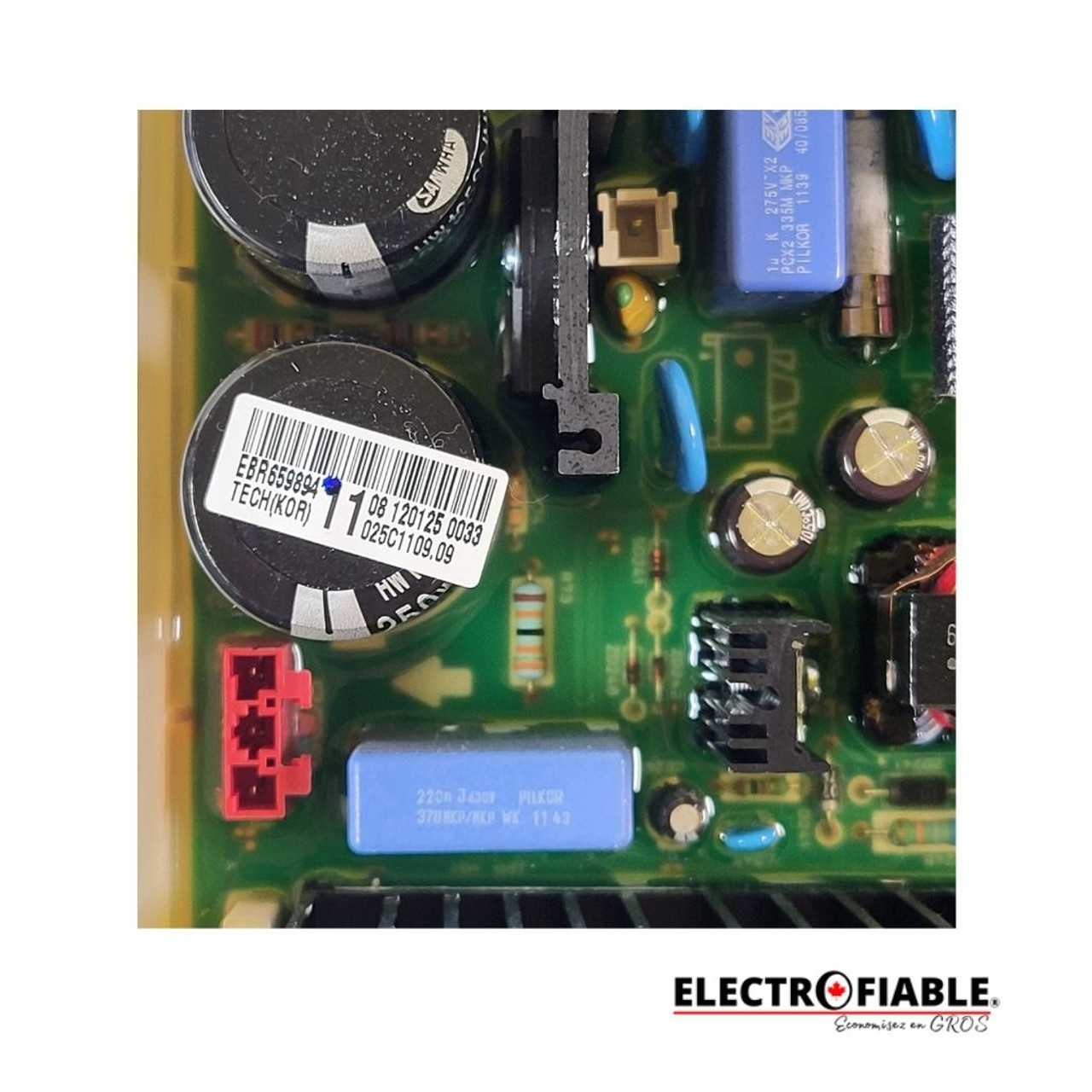 LG, WM2240CW, Control board fit washer