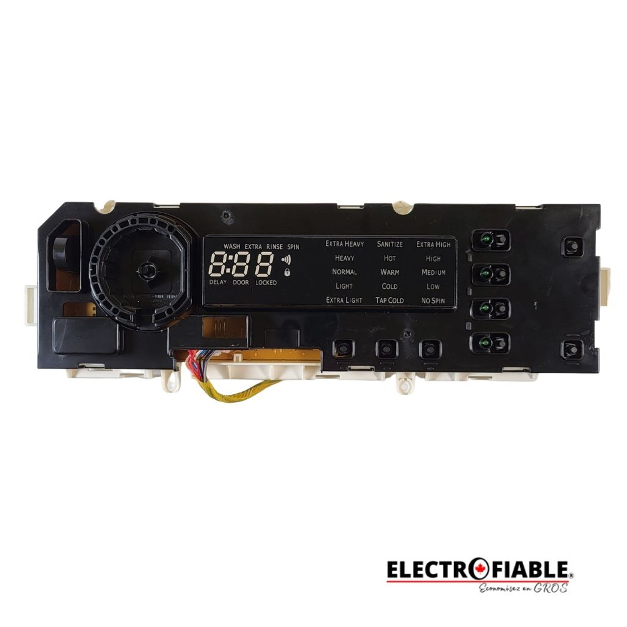 DC92-00249A Control panel for Samsung Washer WH12X10443