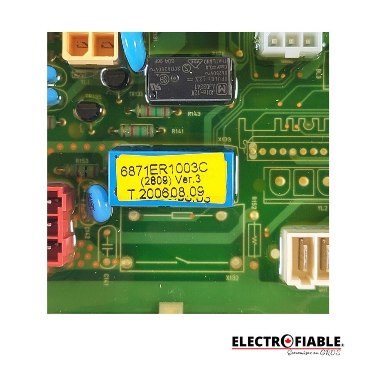 LG, WM2177, Power control board fit washer