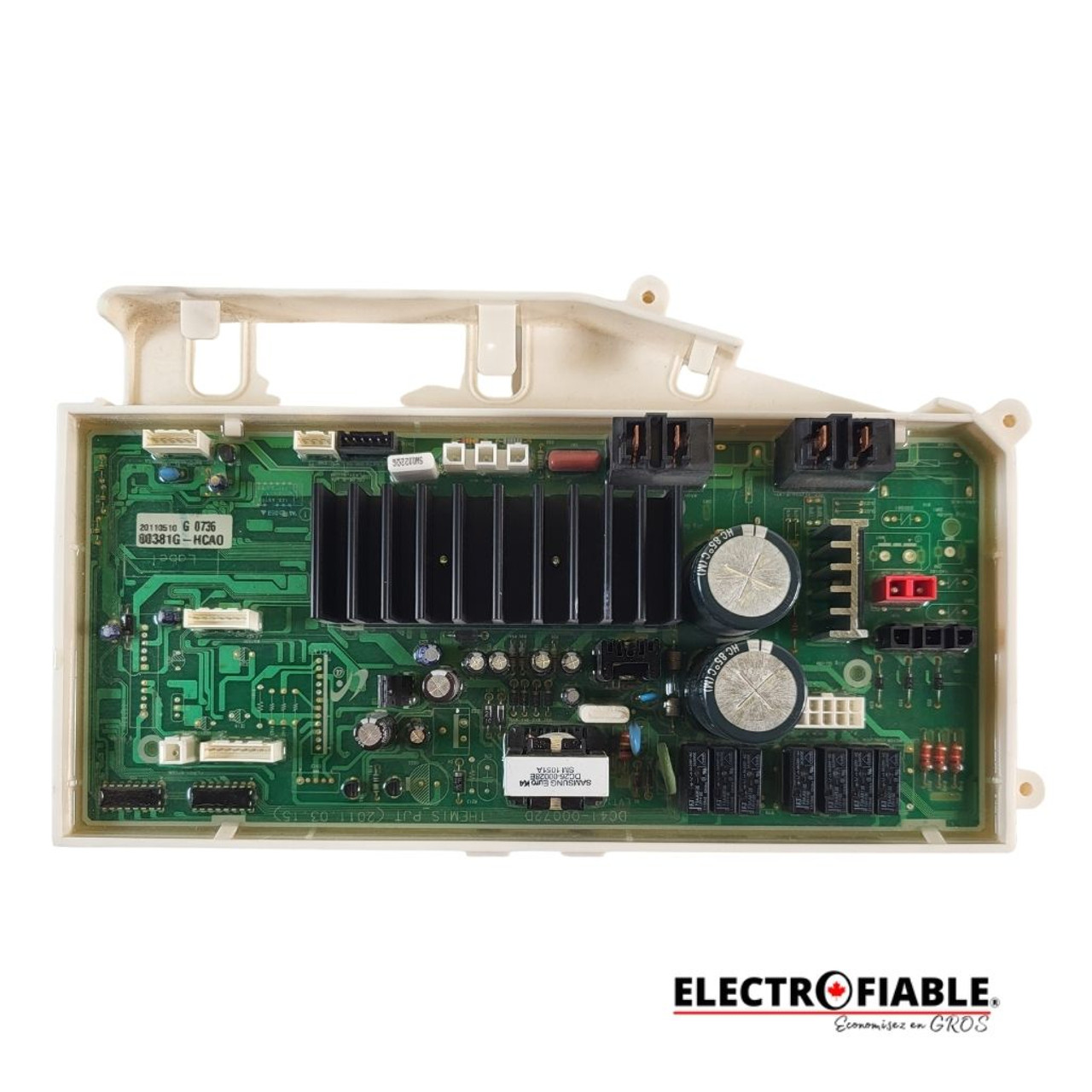 DC92-00381G Control board for Samsung washer 06DC9200381G