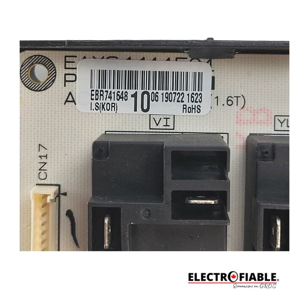 LG, EBR74164810, Power control board fit stove