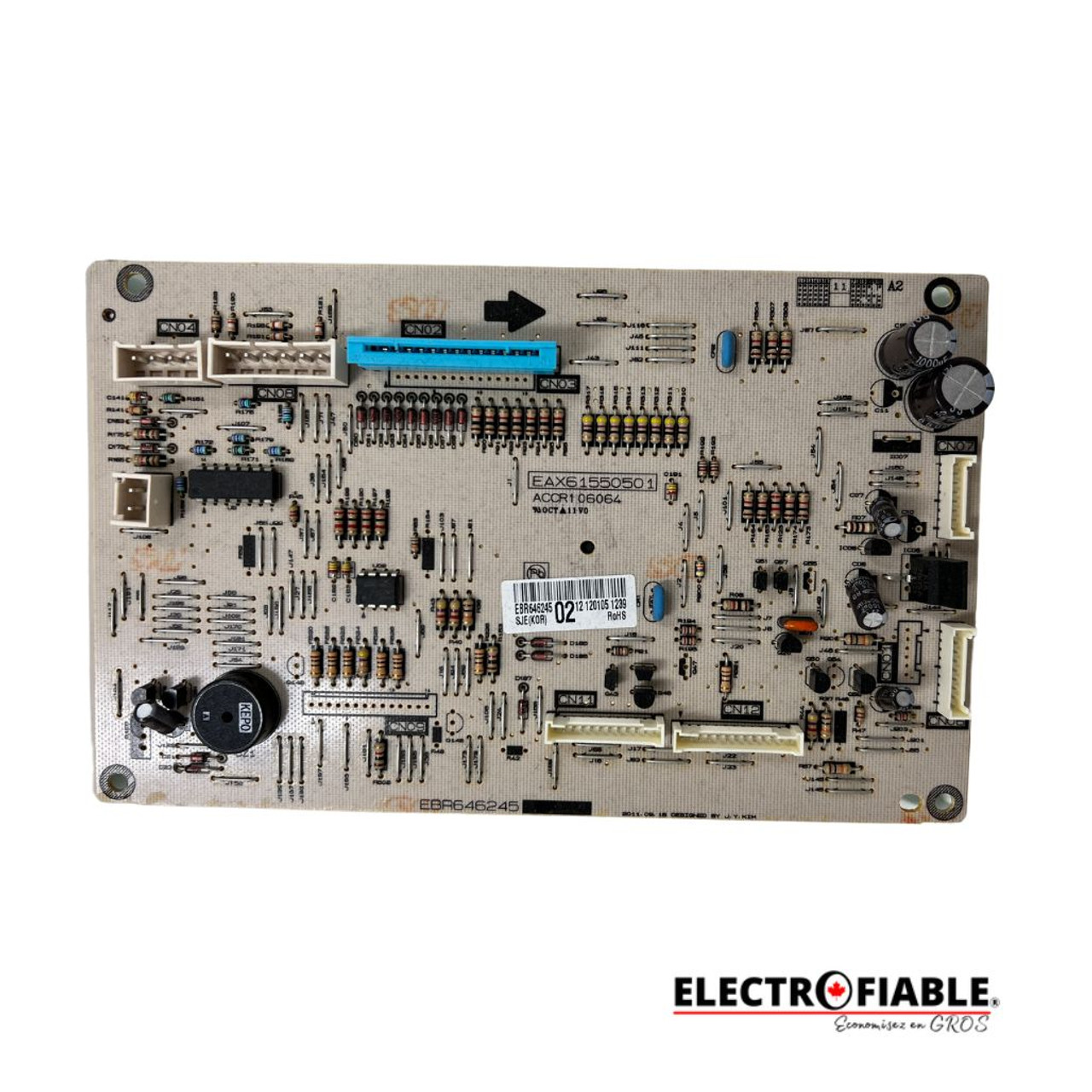 EBR64624502 Control Board For  LG Range