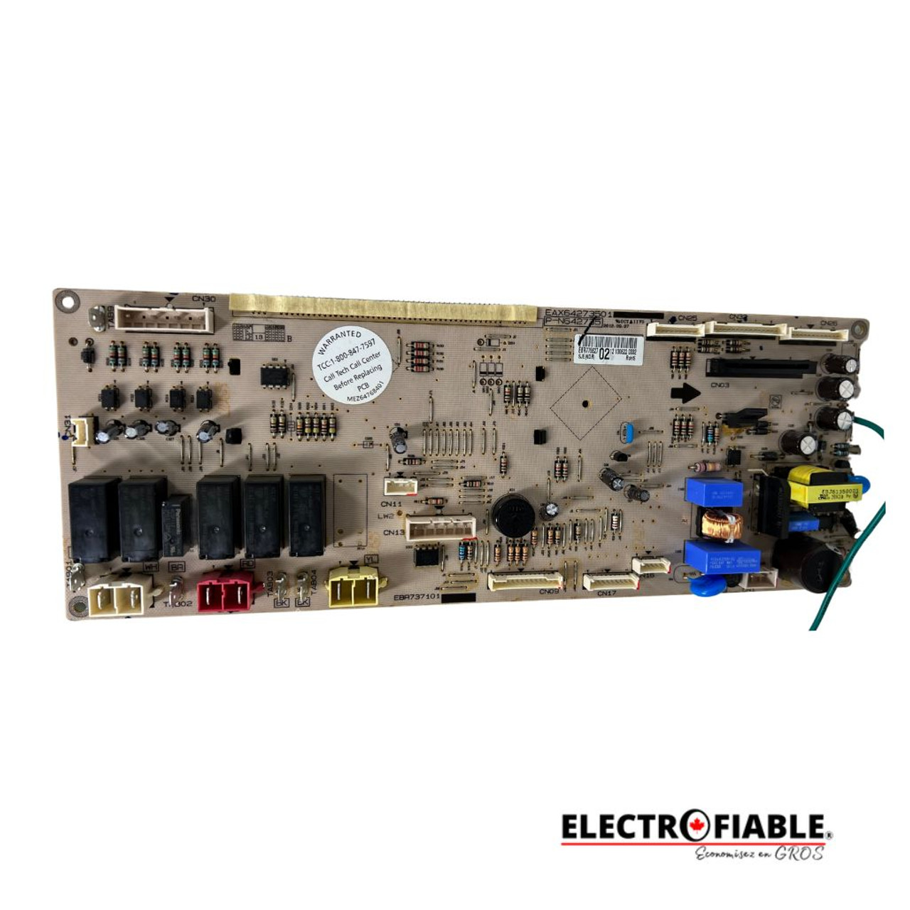 EBR77562702 Display Control Board For LG Range LRE6383SW