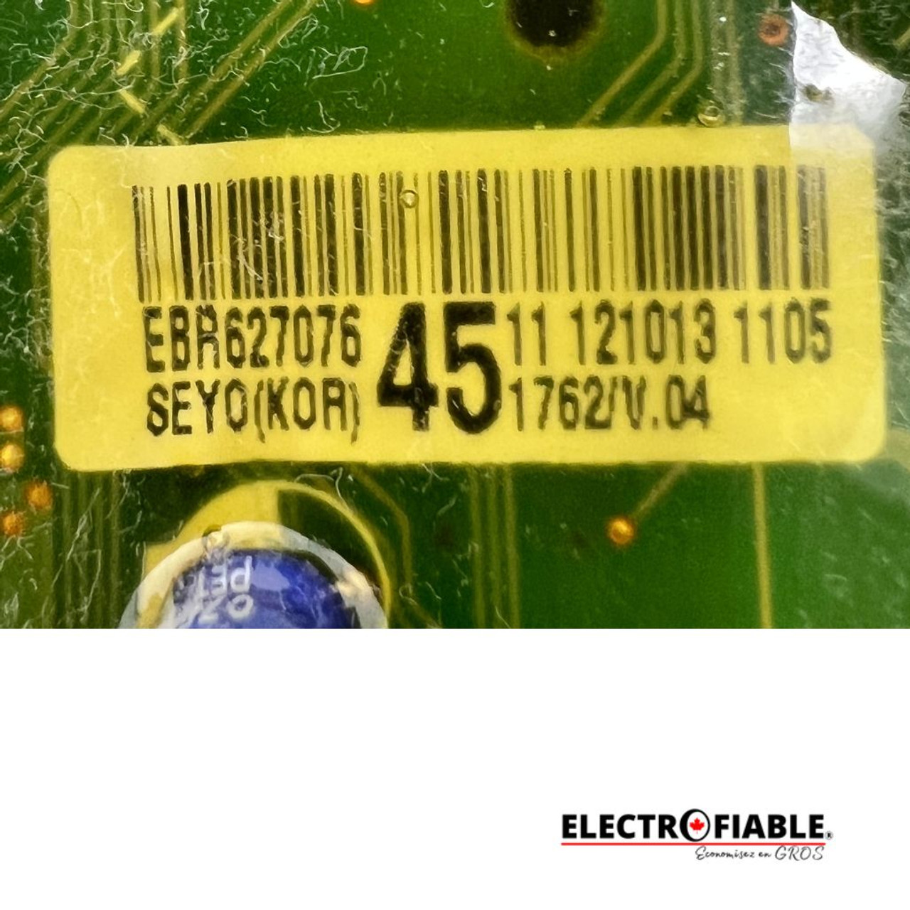 EBR62707645 Dryer Main PCB Control Board