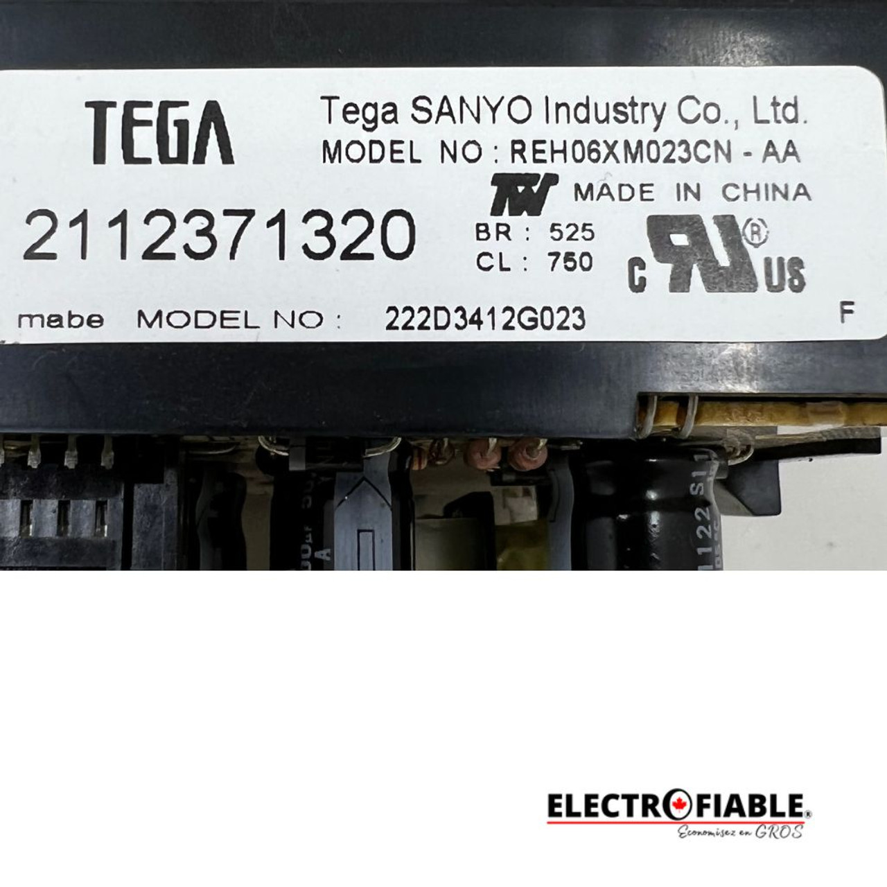 222D3412G023 Range Electronic Control Board WS01F00944