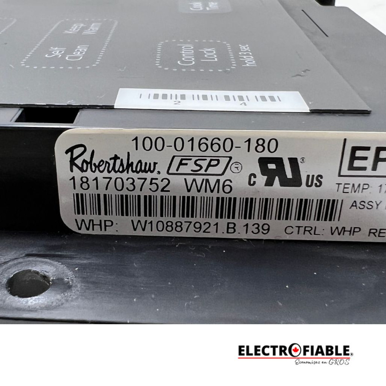 W10887921 Oven Control Board W11122536