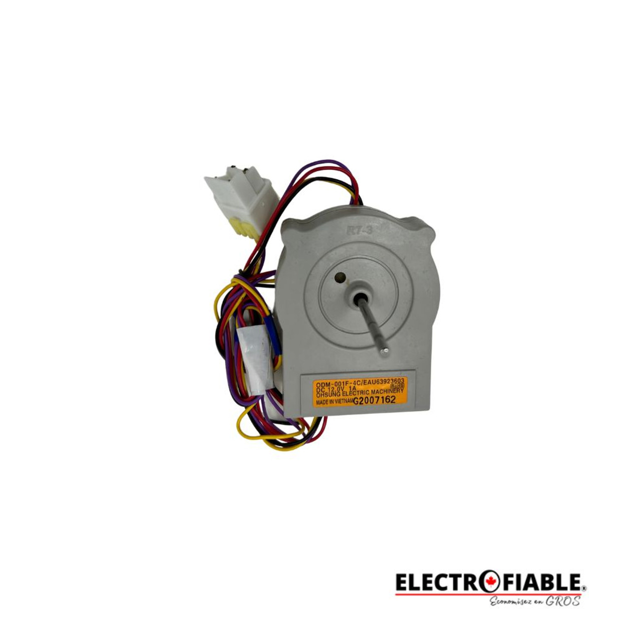 EAU63923603 LG Refrigerator Evaporator Fan Motor