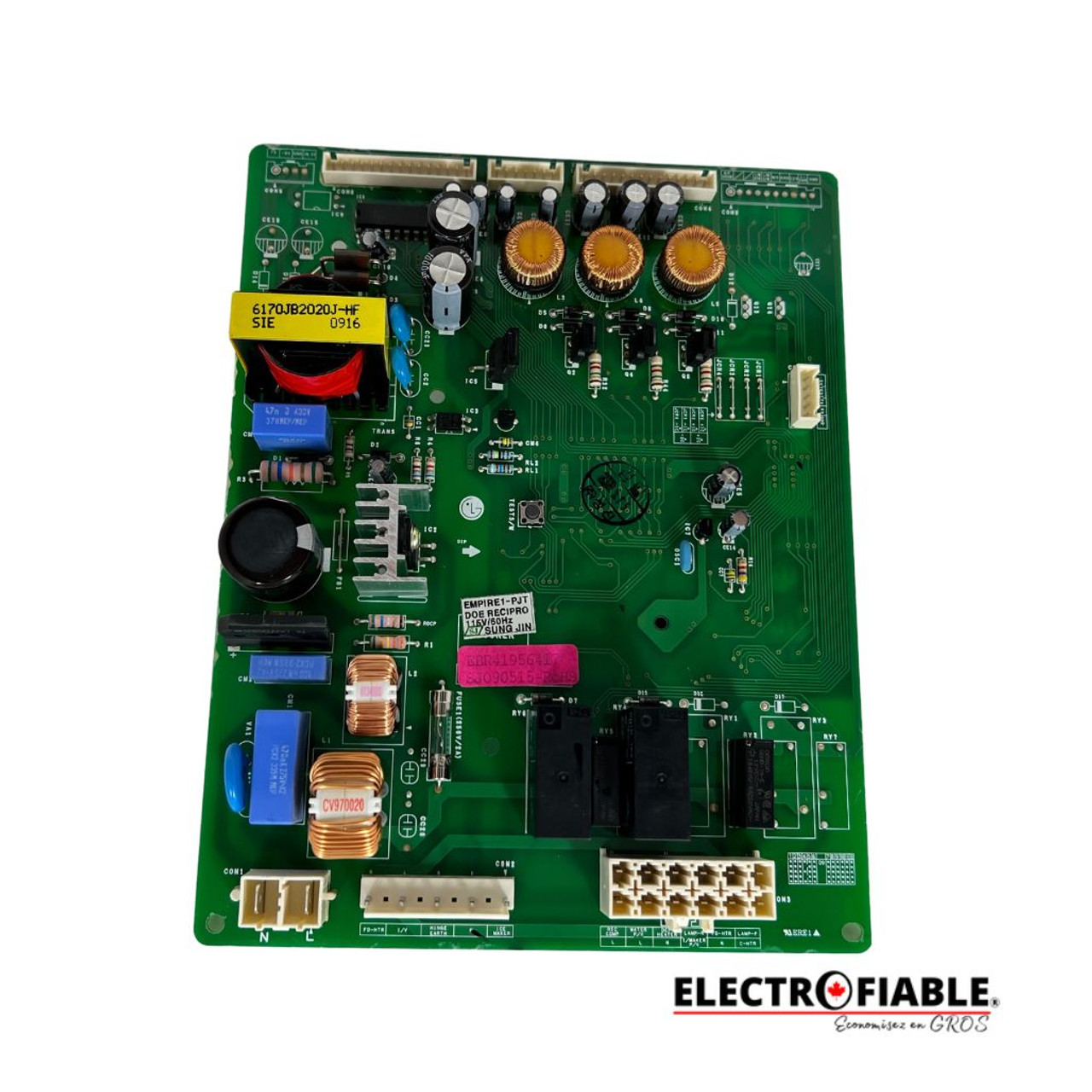 EBR41956417 LG Refrigerator Electronic Control Board
