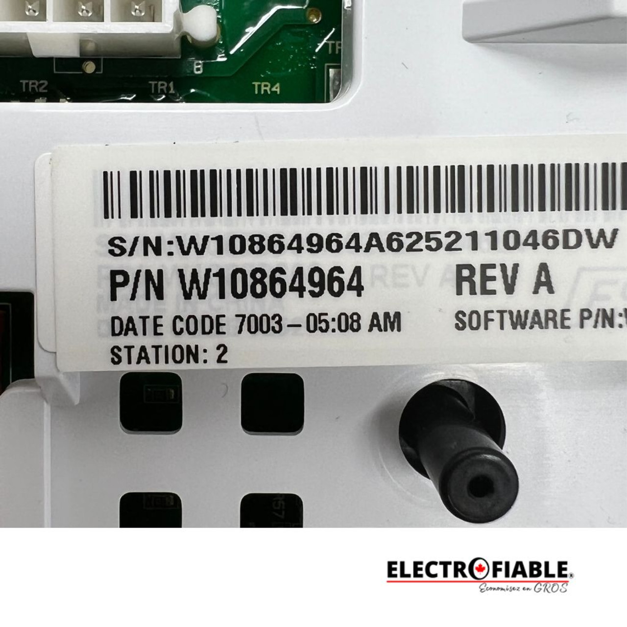 W10864964 Washer Control Board