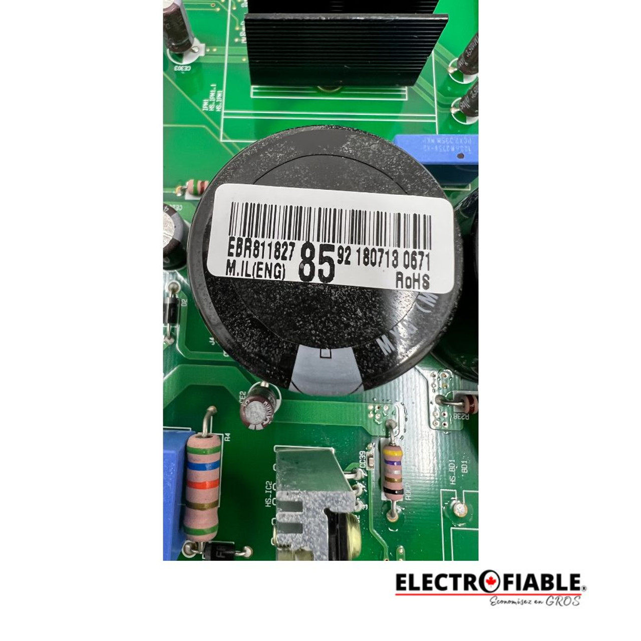 EBR81182785 LG Refrigerator Electronic Control Board LFDS22520S