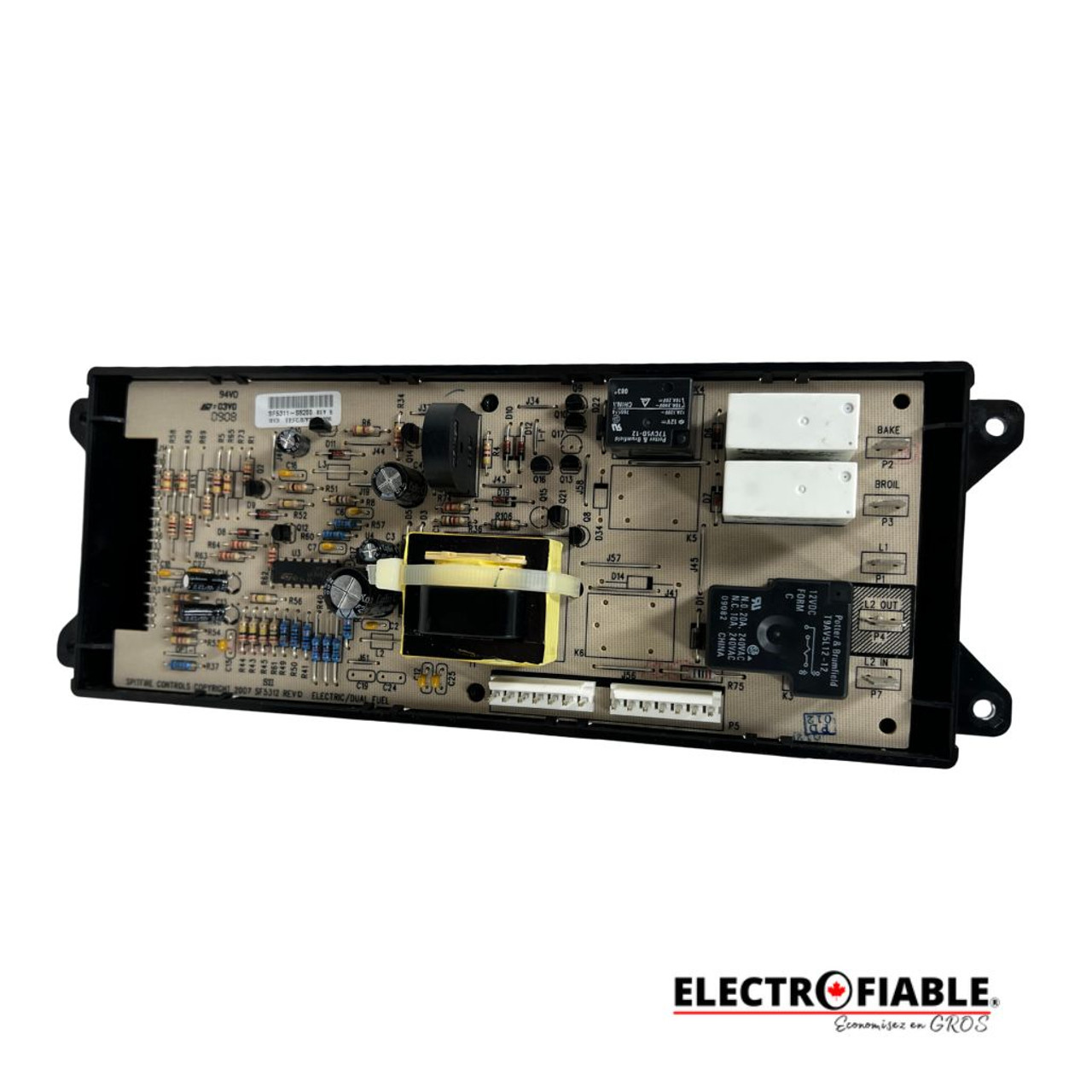 316418200 BLACK Control board for Frigidaire stove