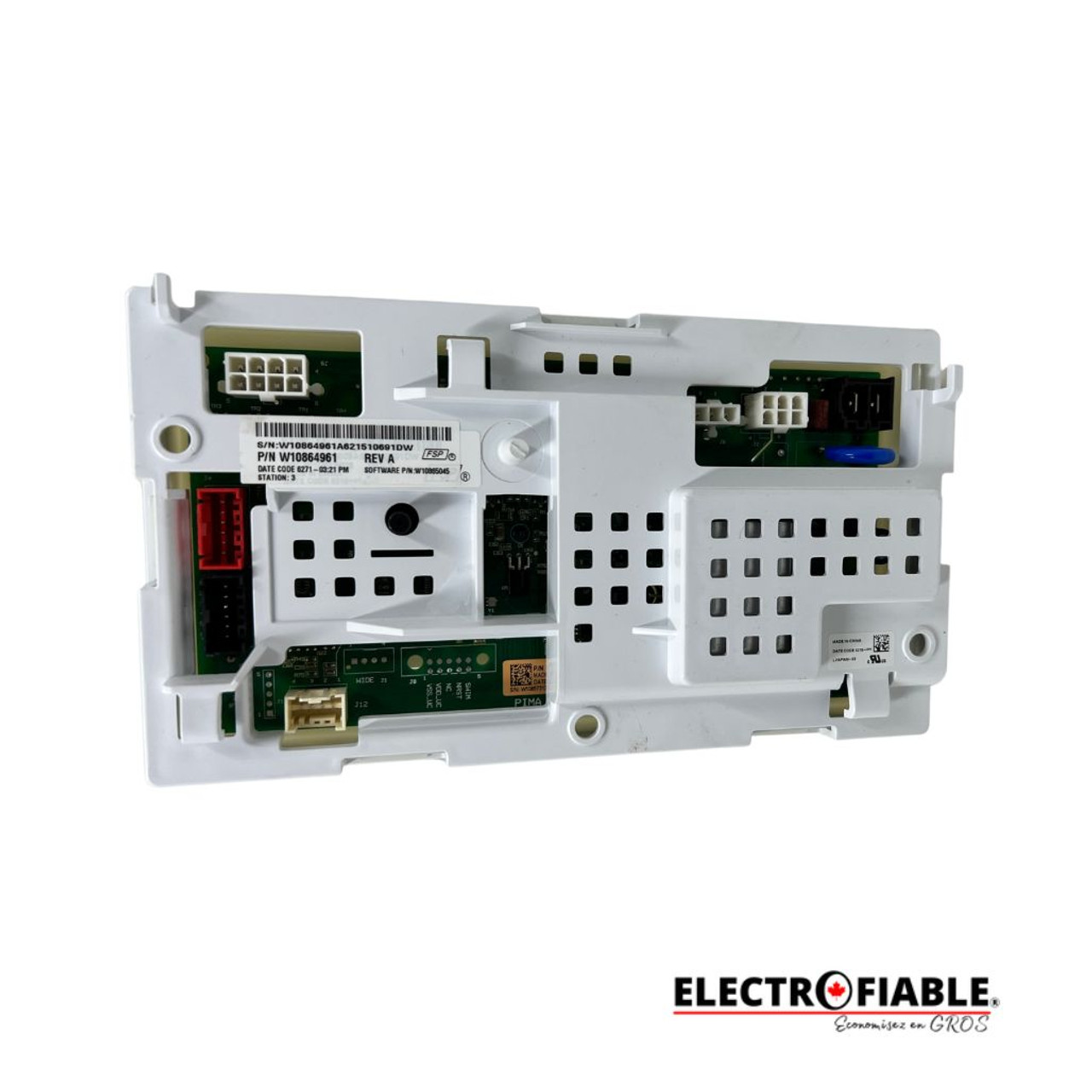 W10864961 Washer Whirlpool Control Board
