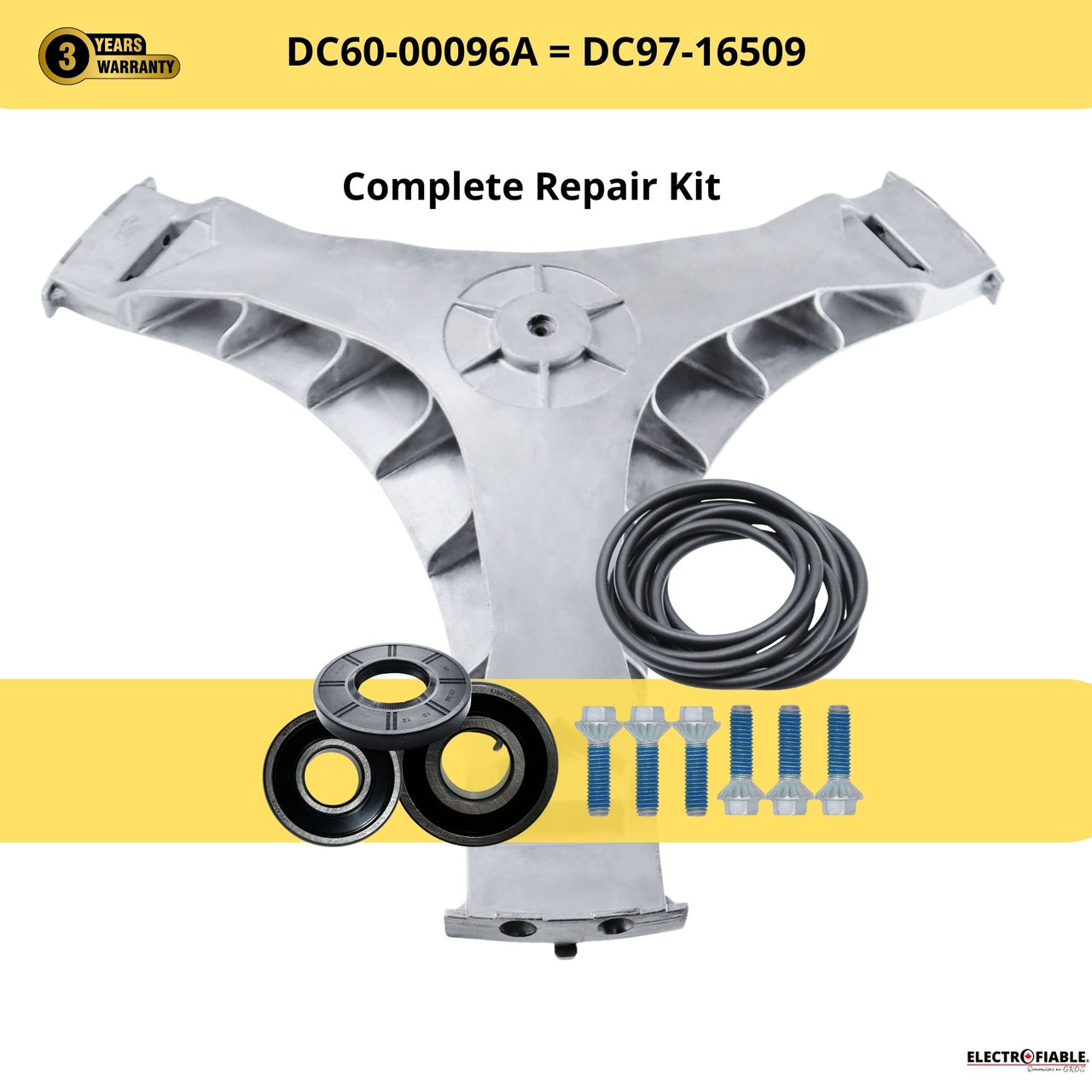 DC60-00096A For Frontal washer With BONUS Bearing Kit DC97-16509B