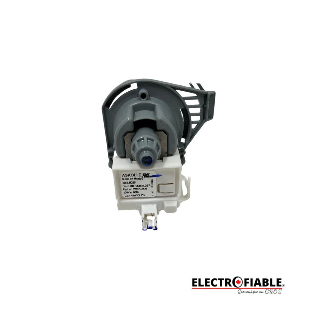 Dishwasher Drain Pump W10914557