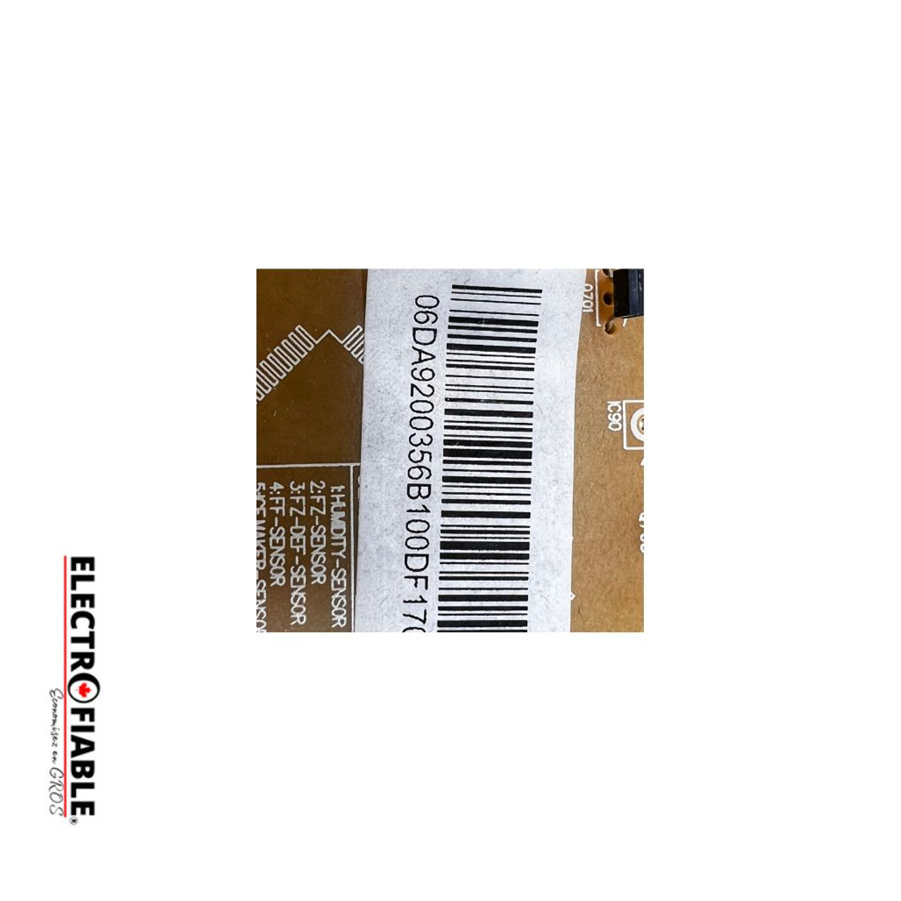 DA92-00356B Refrigerator Electronic Control Board