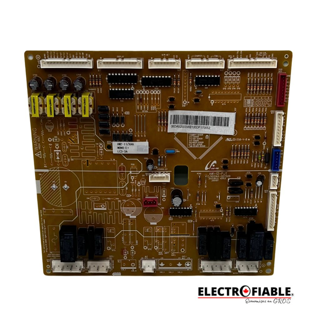 DA92-00356B Refrigerator Electronic Control Board 06DA9200356B