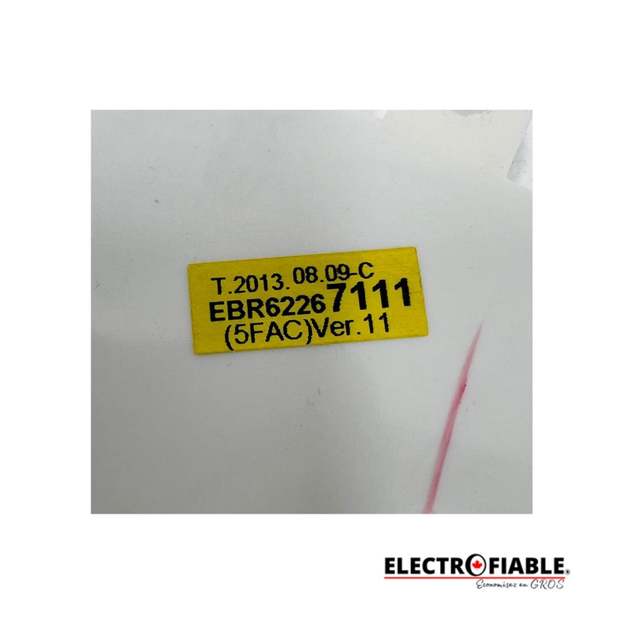 EBR62267111 LG Washer Electronic Control Board
