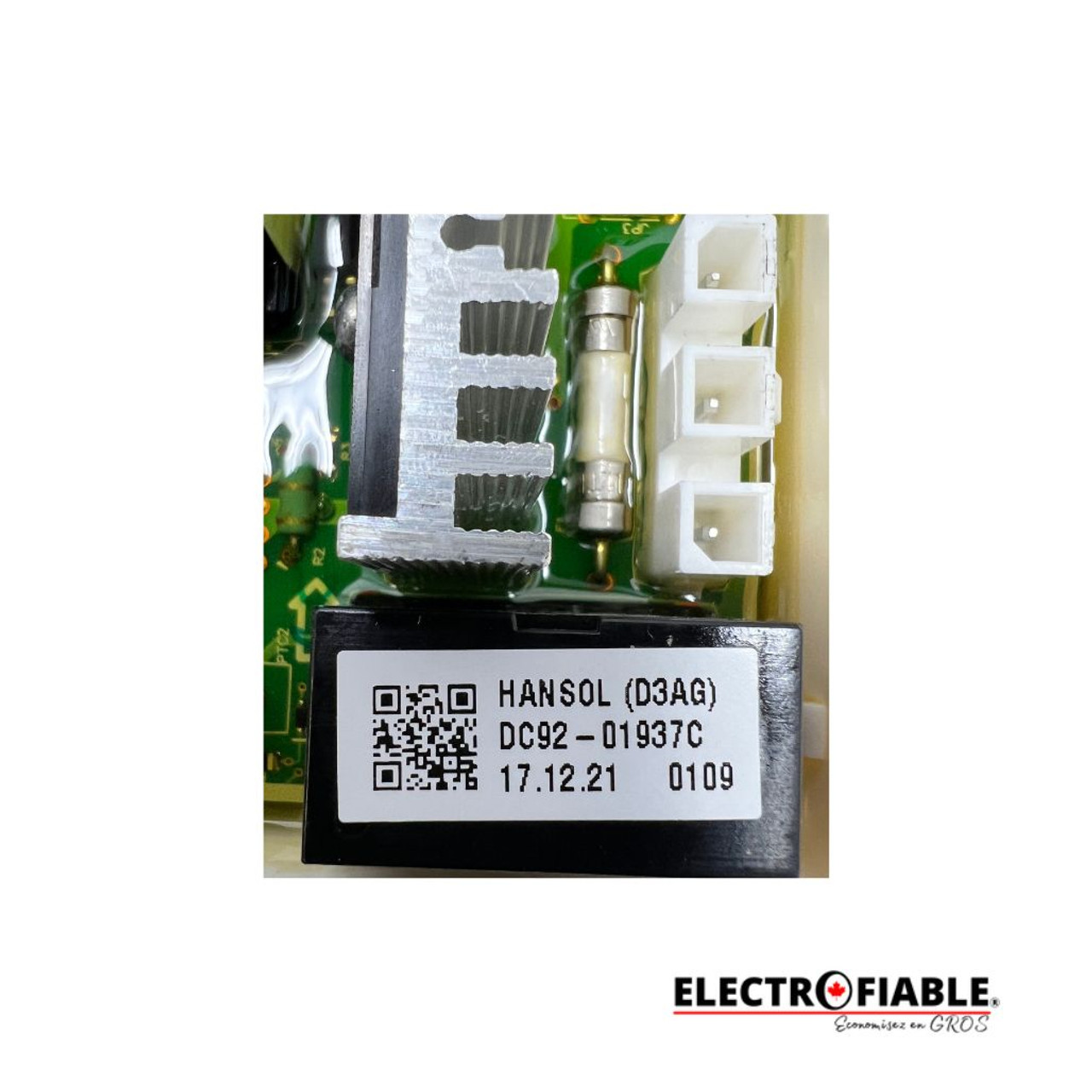 DC92-01937C Samsung Washer Board