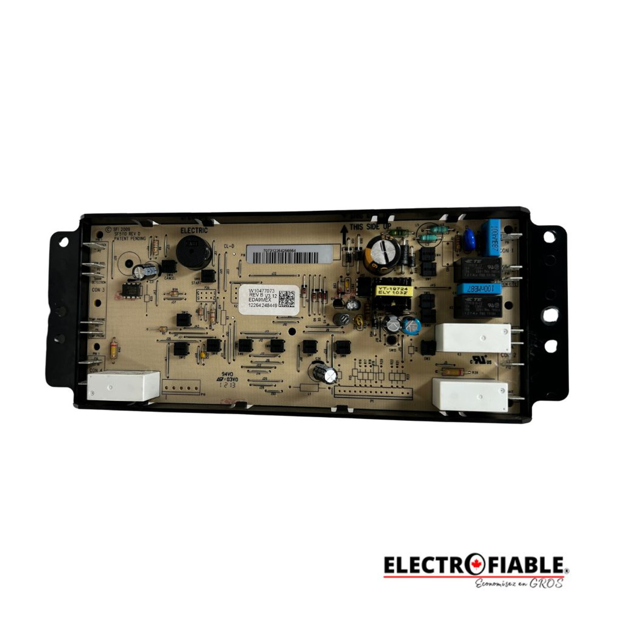 W10477073 OEM Whirlpool Range Board WPW10586726