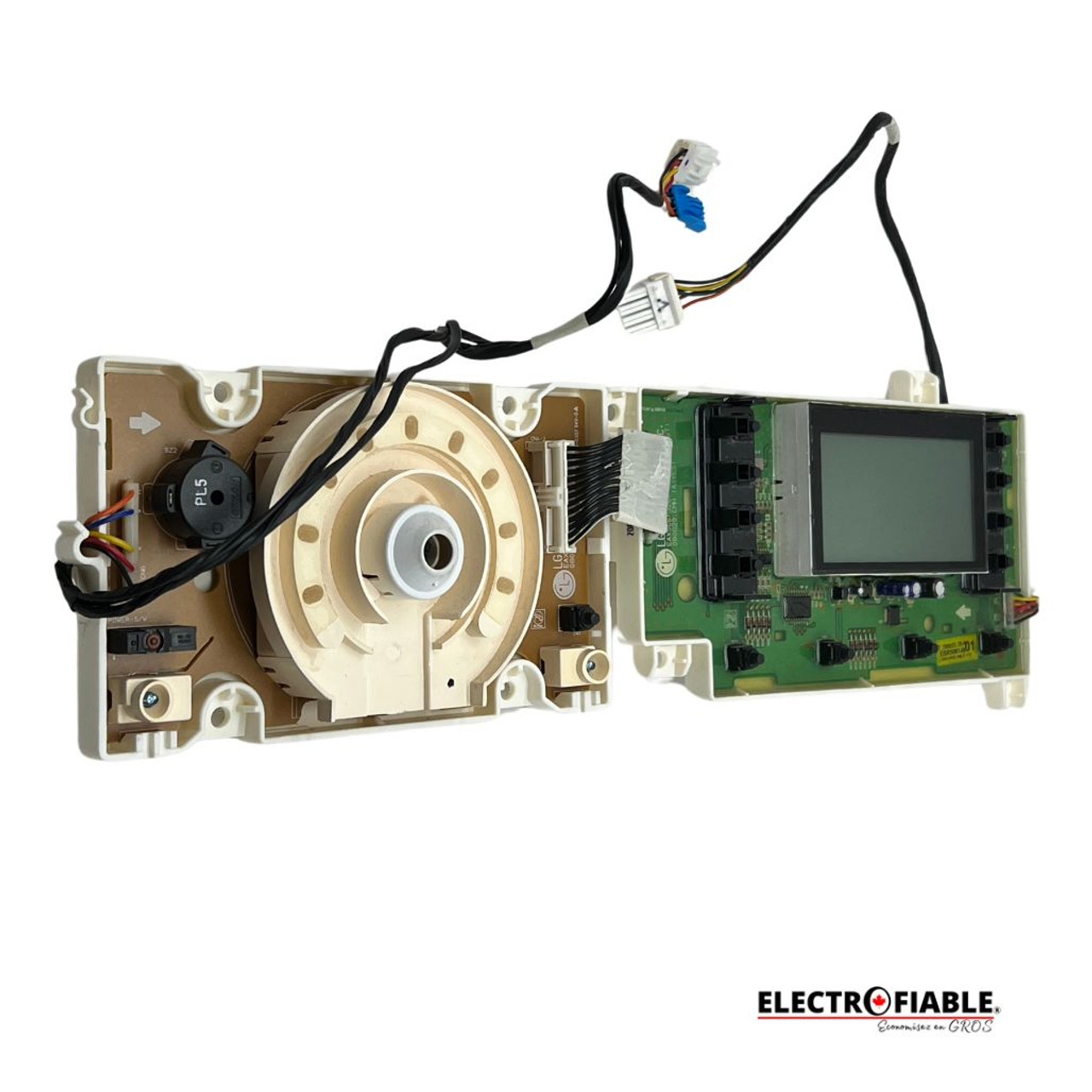 EBR50614601 Washer User Interface Control Board