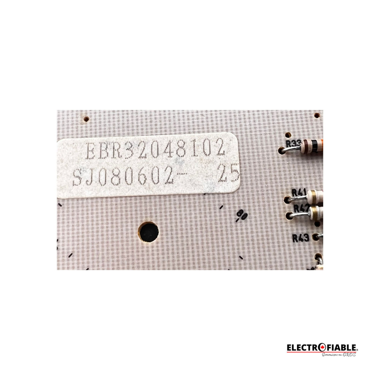 EBR32048102 LG Oven Main PCB Assembly