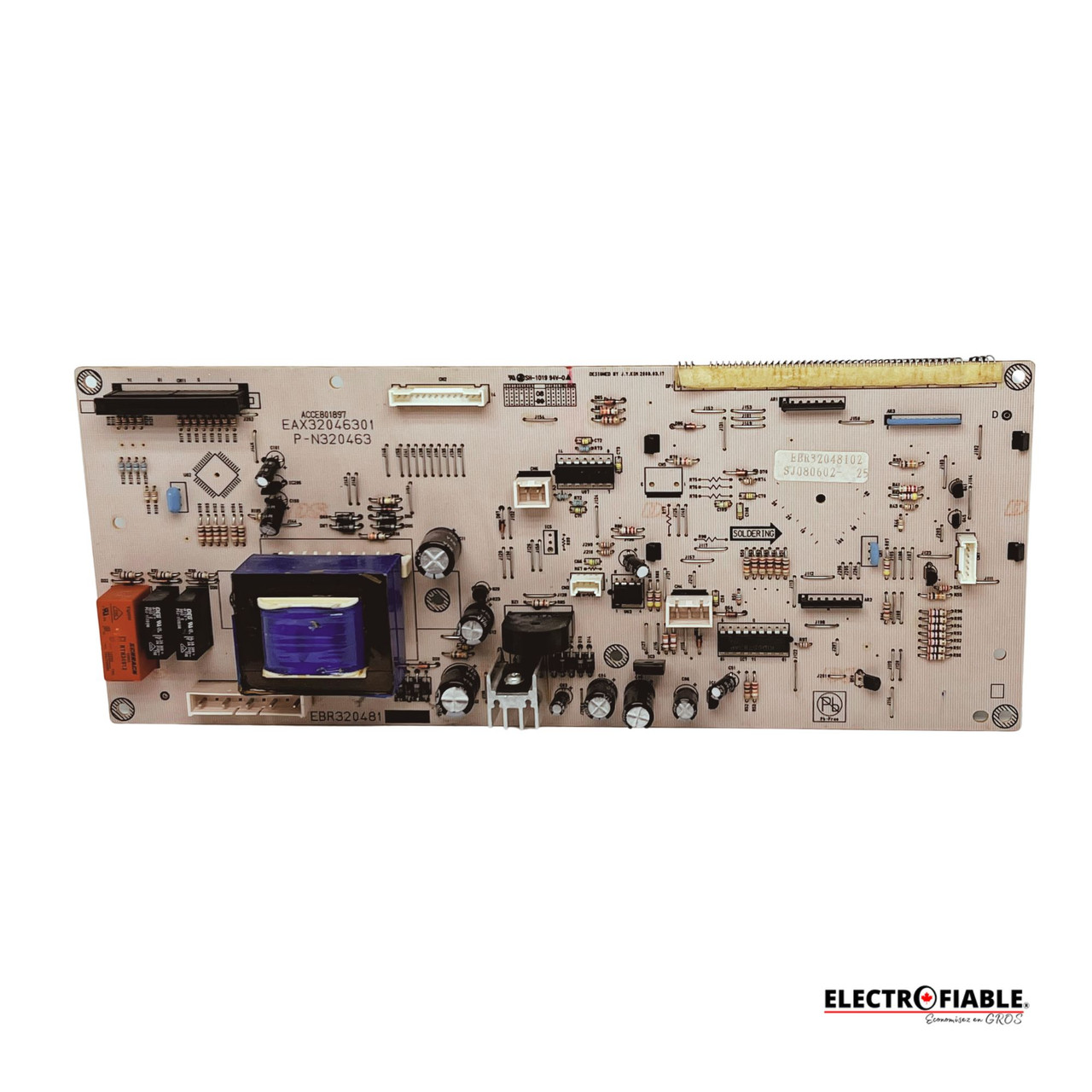 EBR32048102 LG Range Main PCB Assembly