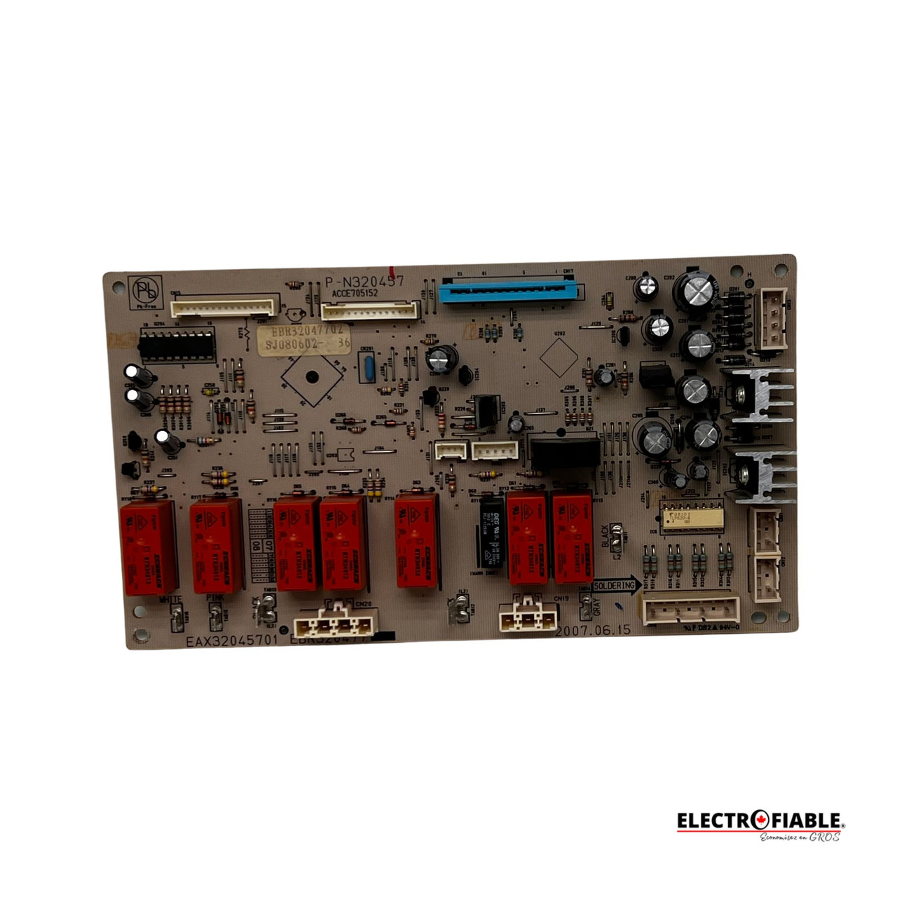 EBR32047702 LG Range Pcb Relay Board