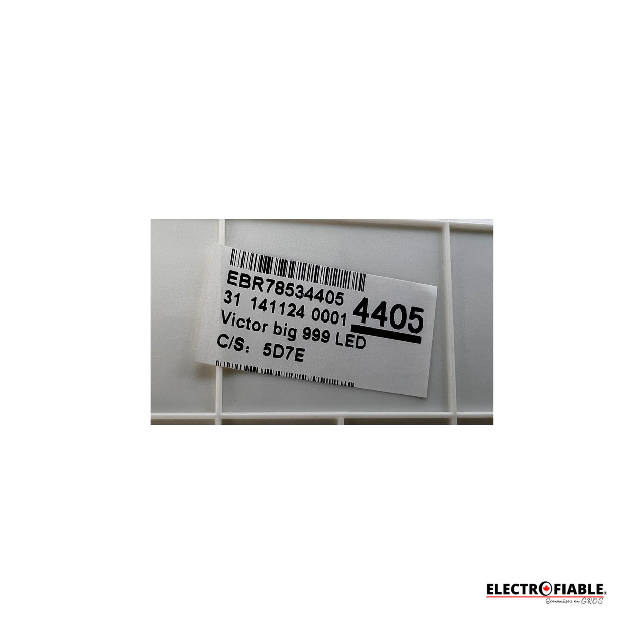 EBR78534405 LG Washer  Control Board