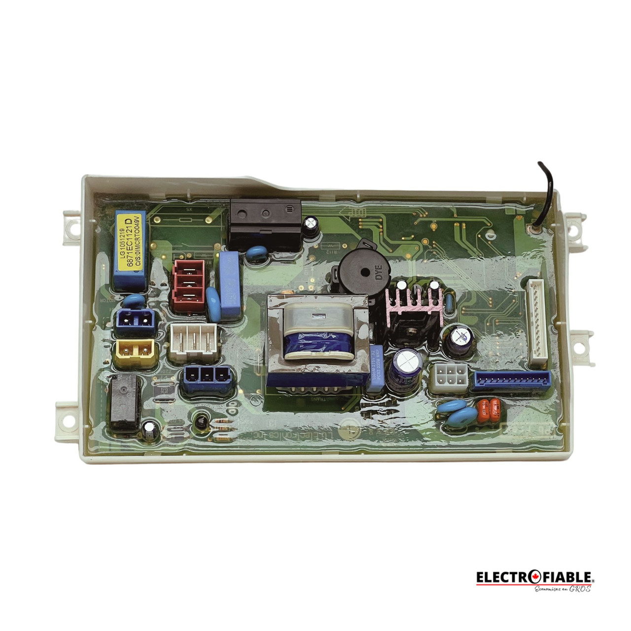 6871EC1121D LG Dryer Main Control Board