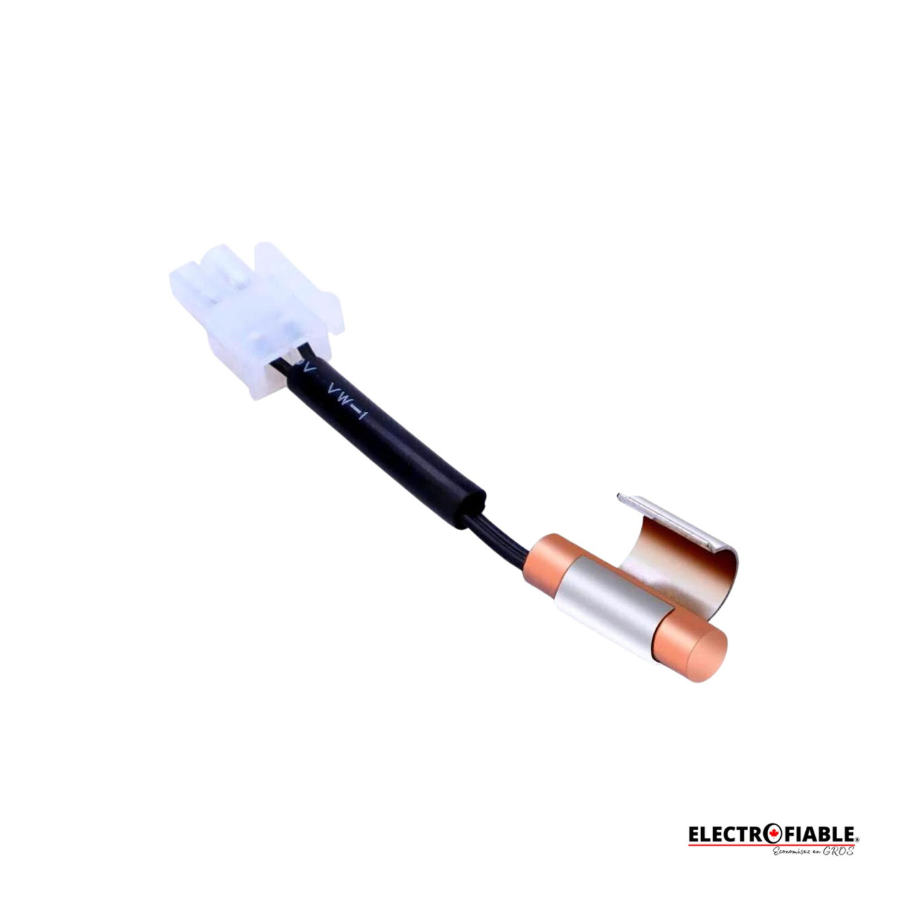 W10383615 Thermistor with Clip For Whirlpool Fridge WPW10383615