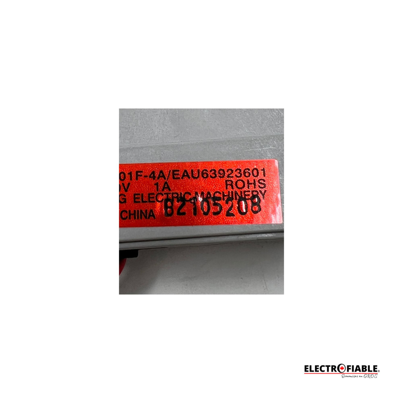 EAU63923601 Refrigerator Evaporator Fan Motor