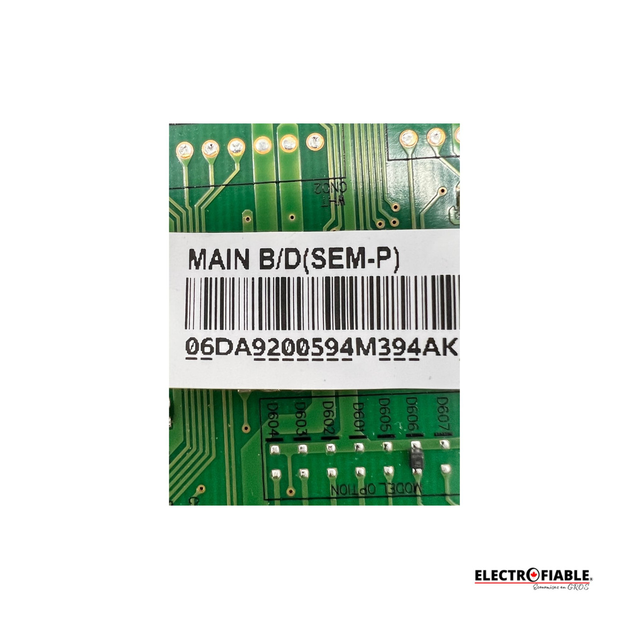 DA92-00594M Samsung Refrigerator Main PCB