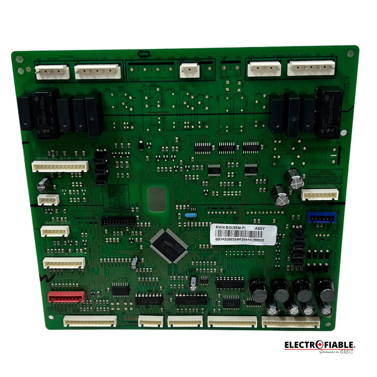 DA92-00594M Samsung Refrigerator Main PCB 06DA9200594M