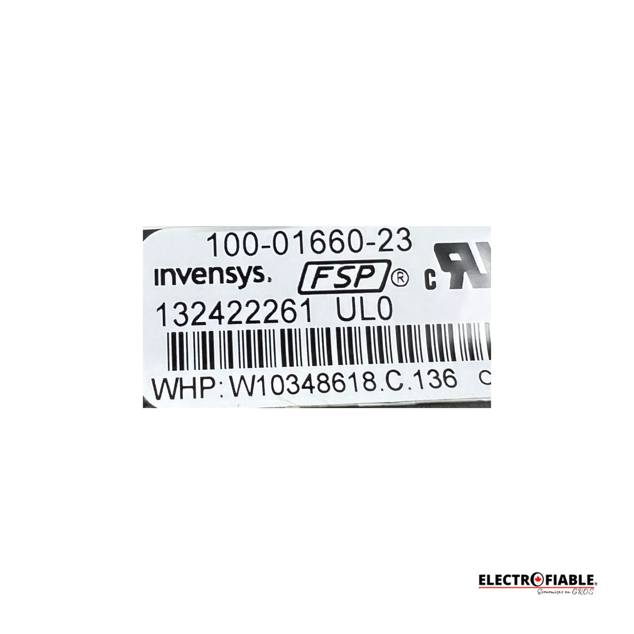 W10348618 Whirlpool Range Oven Electronic Control Board