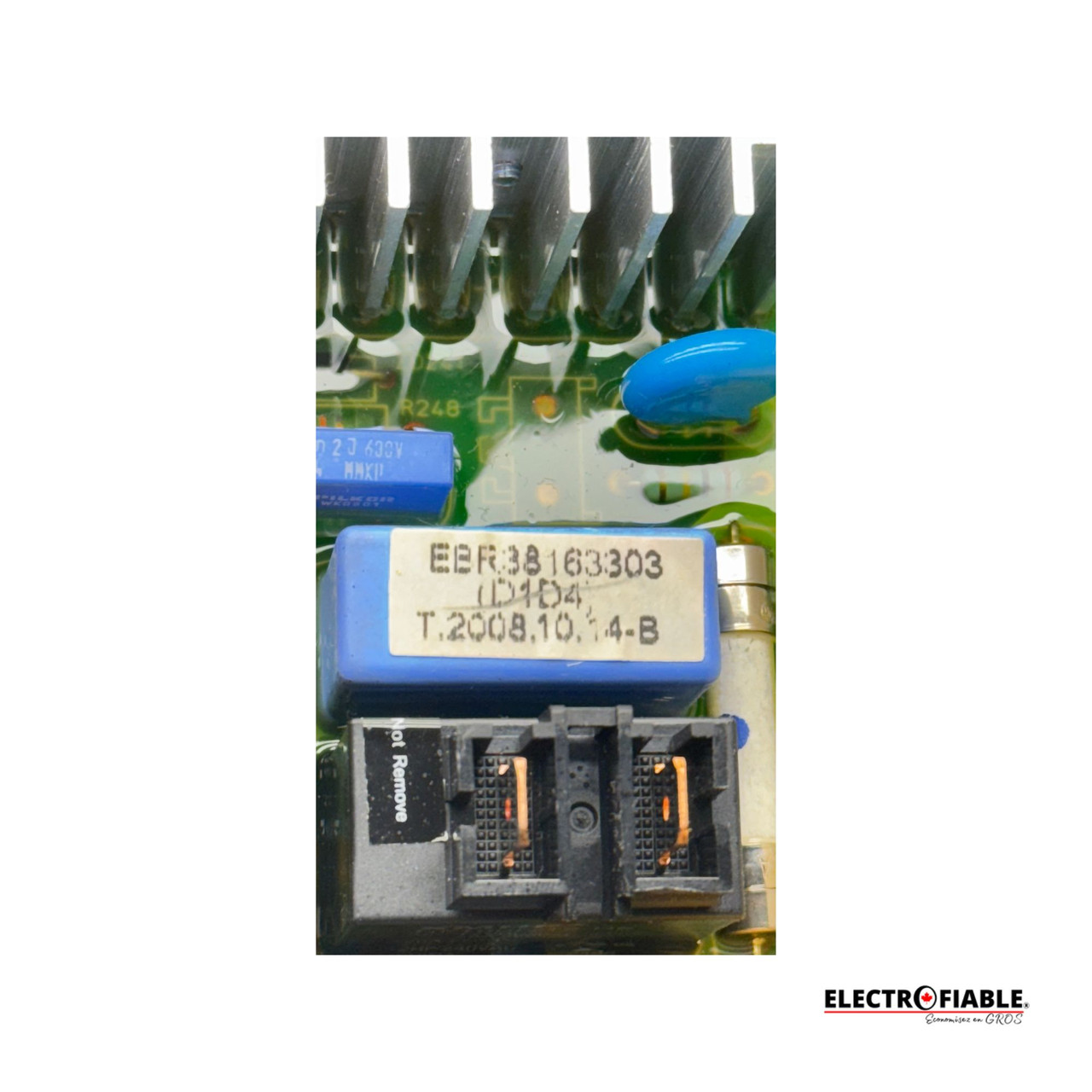 EBR38163303 Control board for LG washer WM2688HWM
