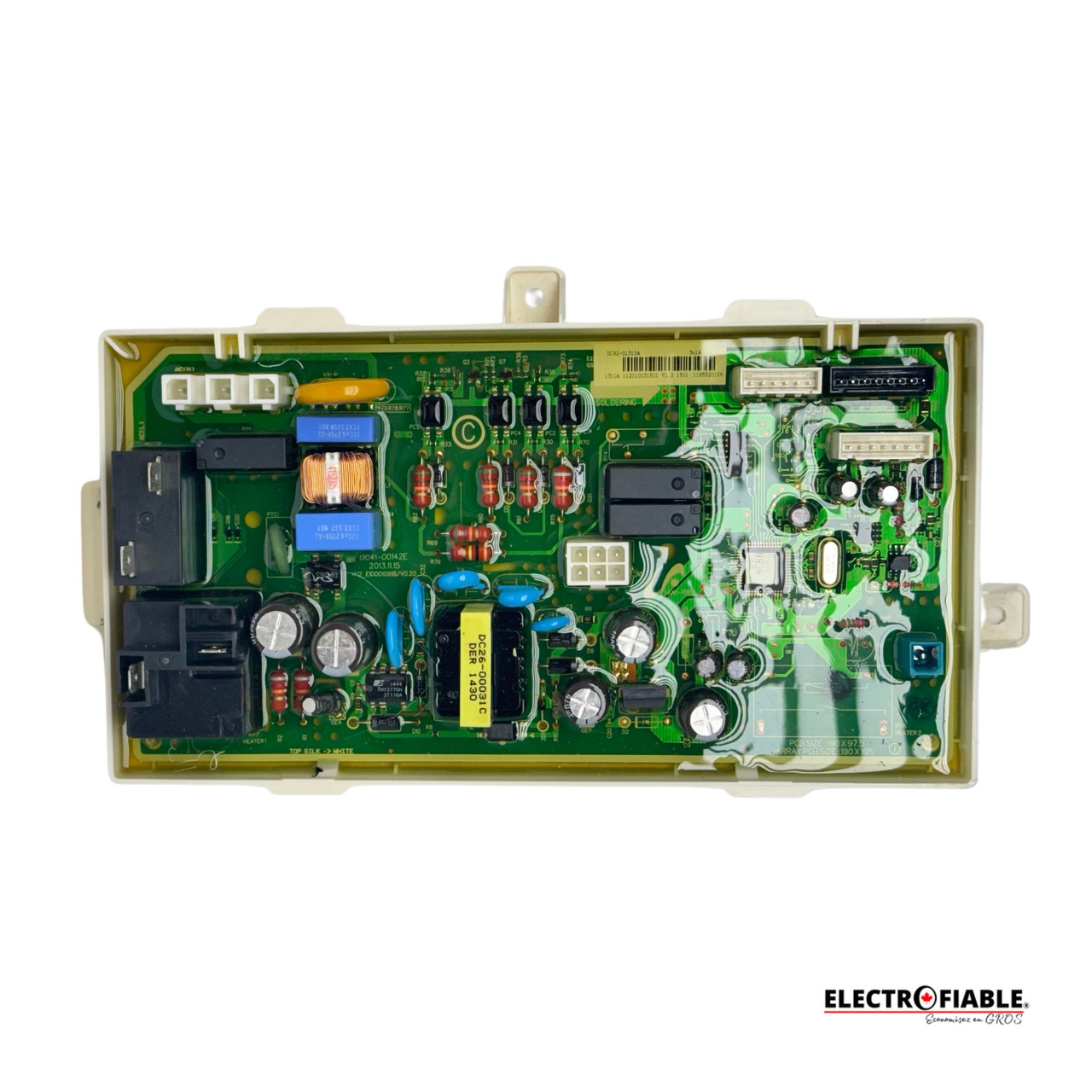 DC92-01310A Control board for Samsung dryer DV50F9A6GVW