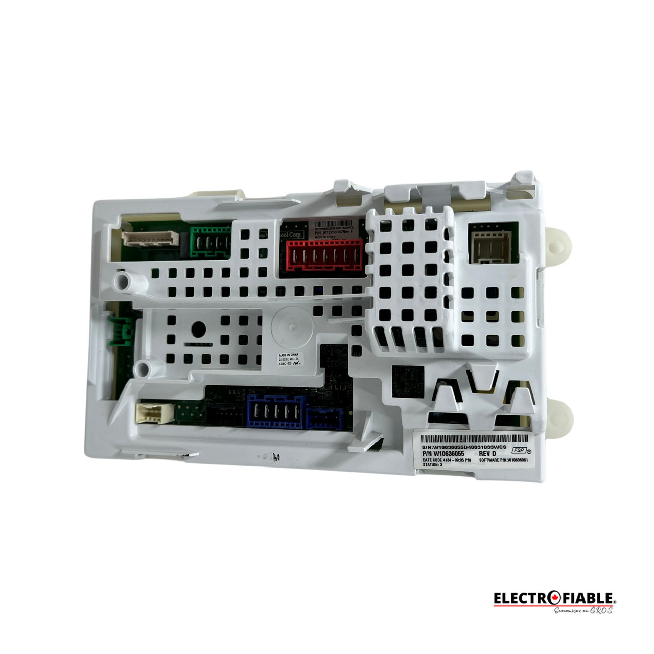 W10636055 Whirlpool Washer Control Board