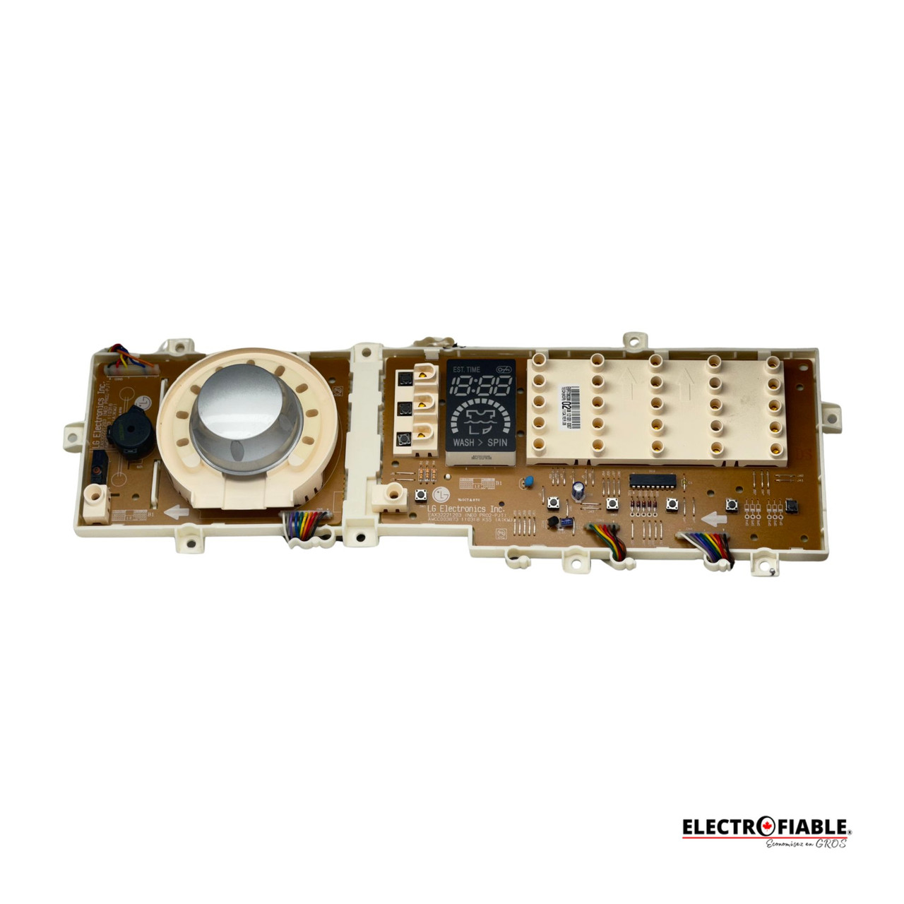 EBR73823802 LG Washer User Interface Assembly WM2240CS