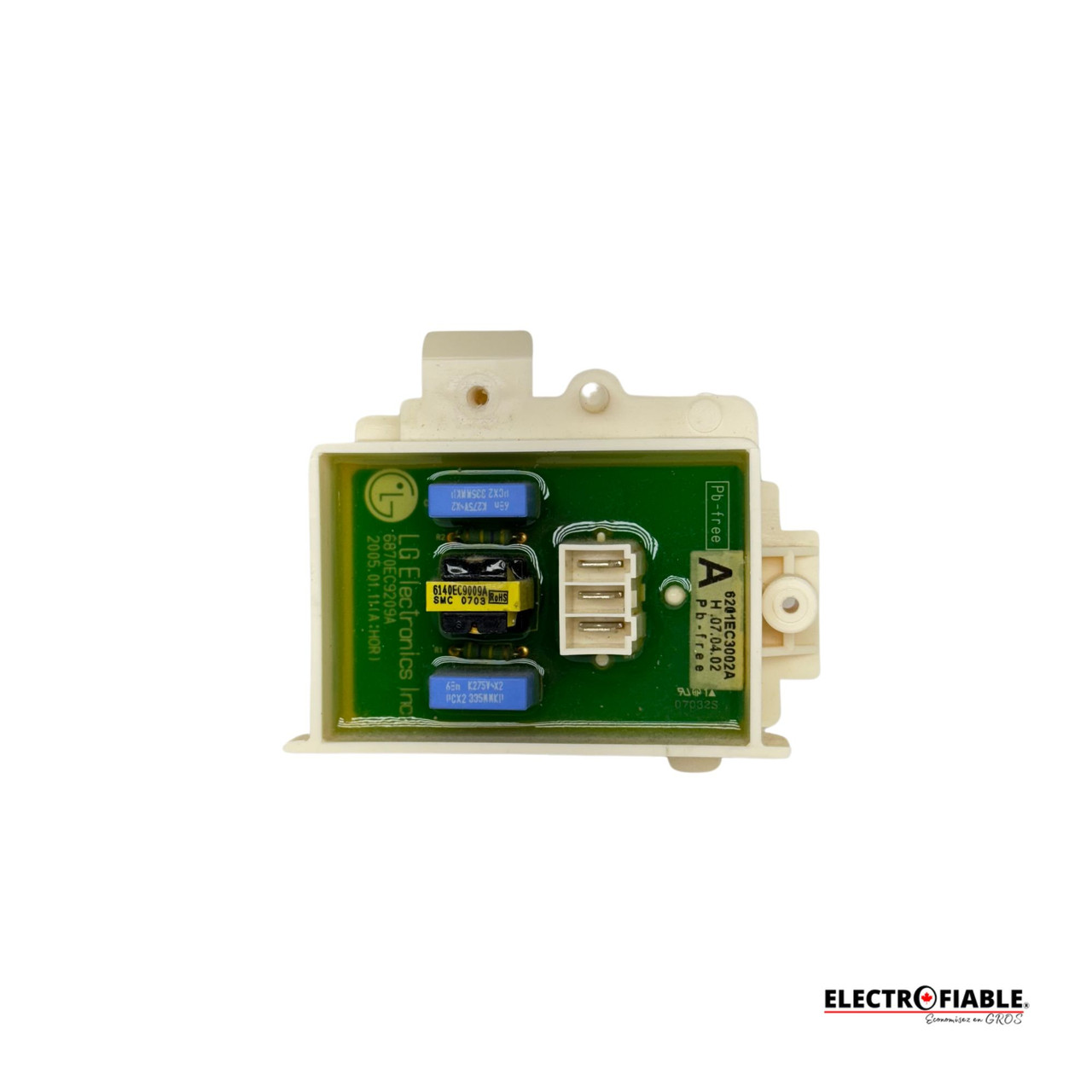 6201EC3002A LG Dryer Noise Filter Board DLEX7177WM
