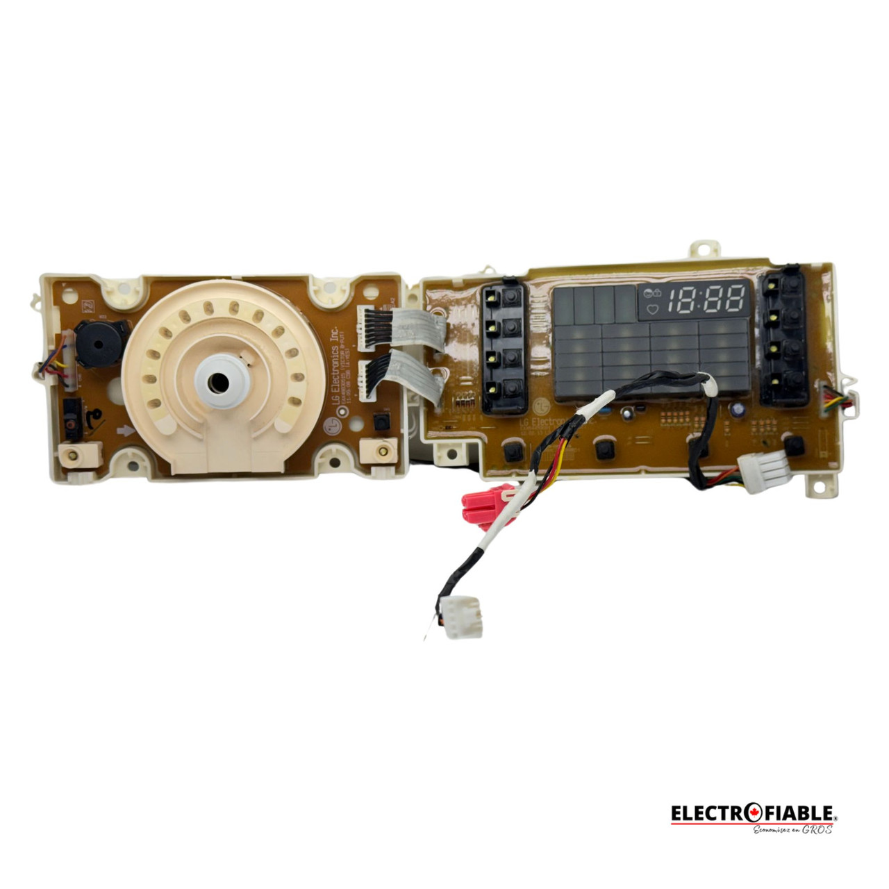 EBR74329403 LG Dryer Display Control Board DLEX3070R