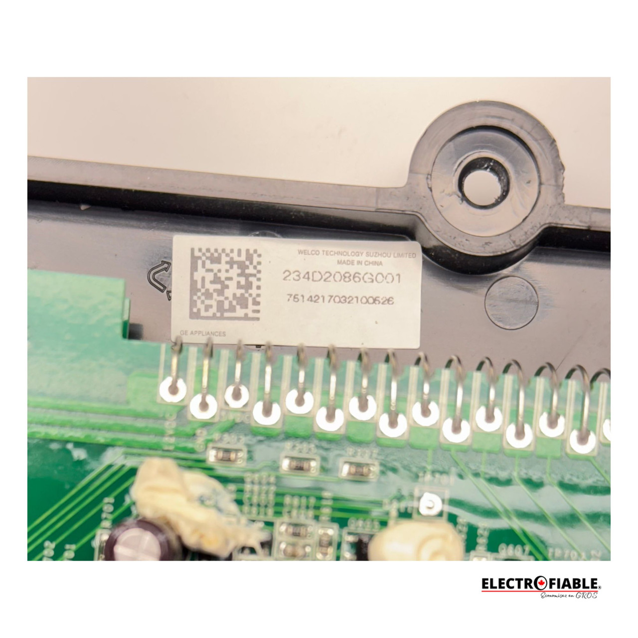 234D2086G001 GE Dryer Control Board WE04X27596