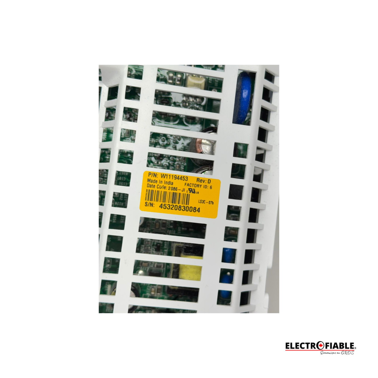 Whirlpool Dryer Control Board W11491477