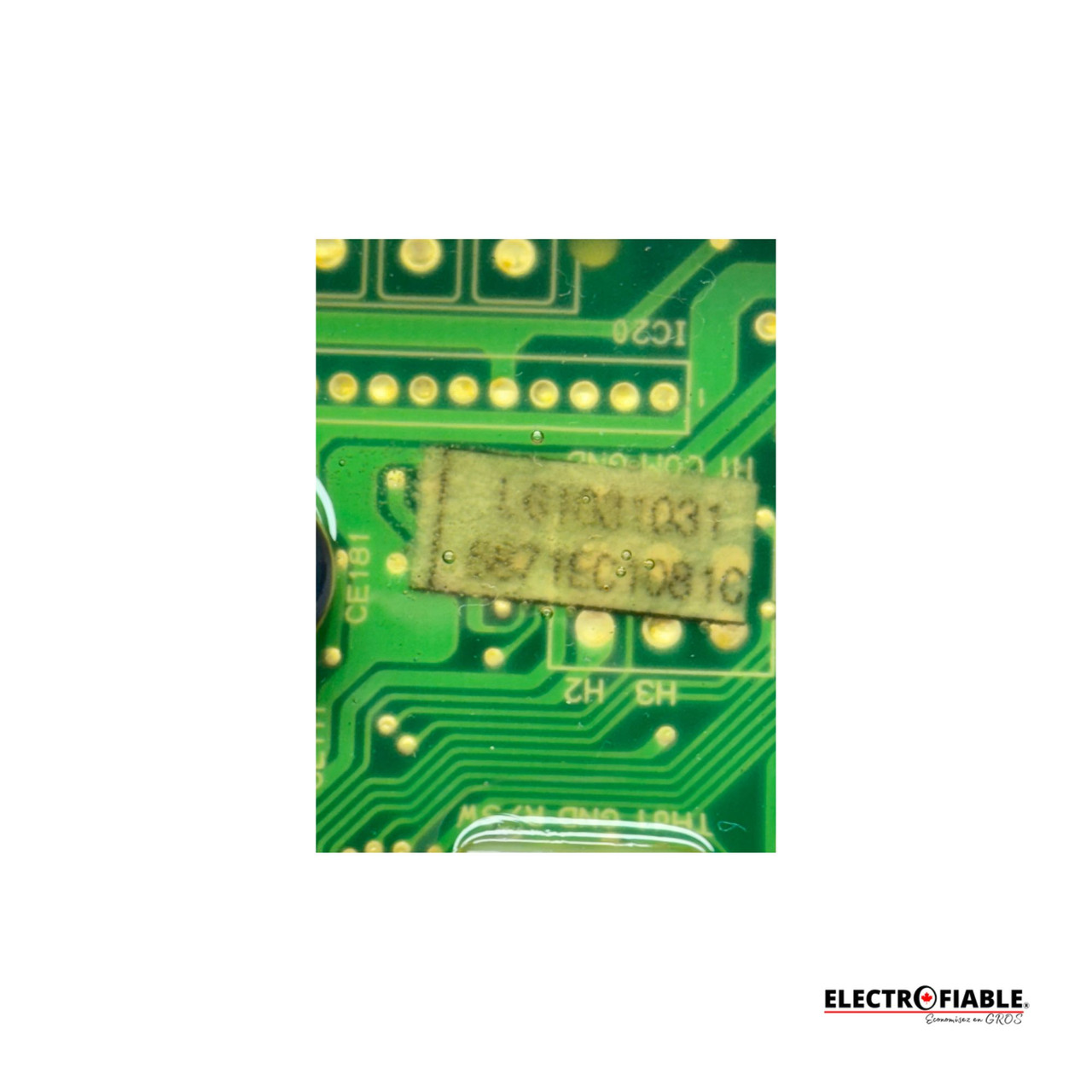 6871EC1081C Washer User Display Board