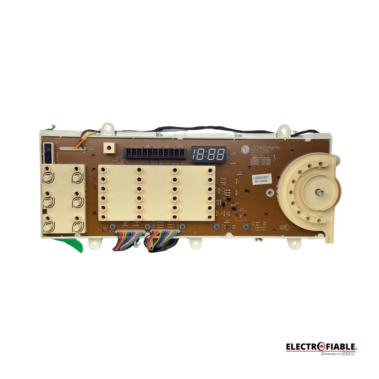 6871EC1081C Washer Display Board
