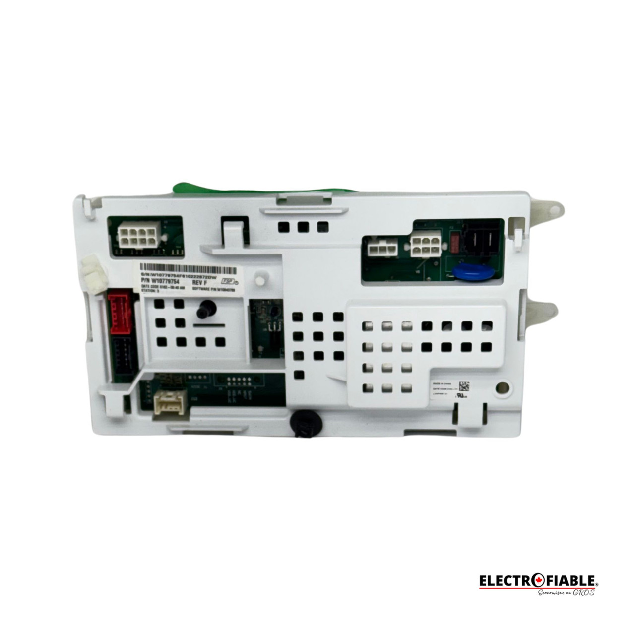 W10779754 Washer WTW4915EW1 Board W11124821