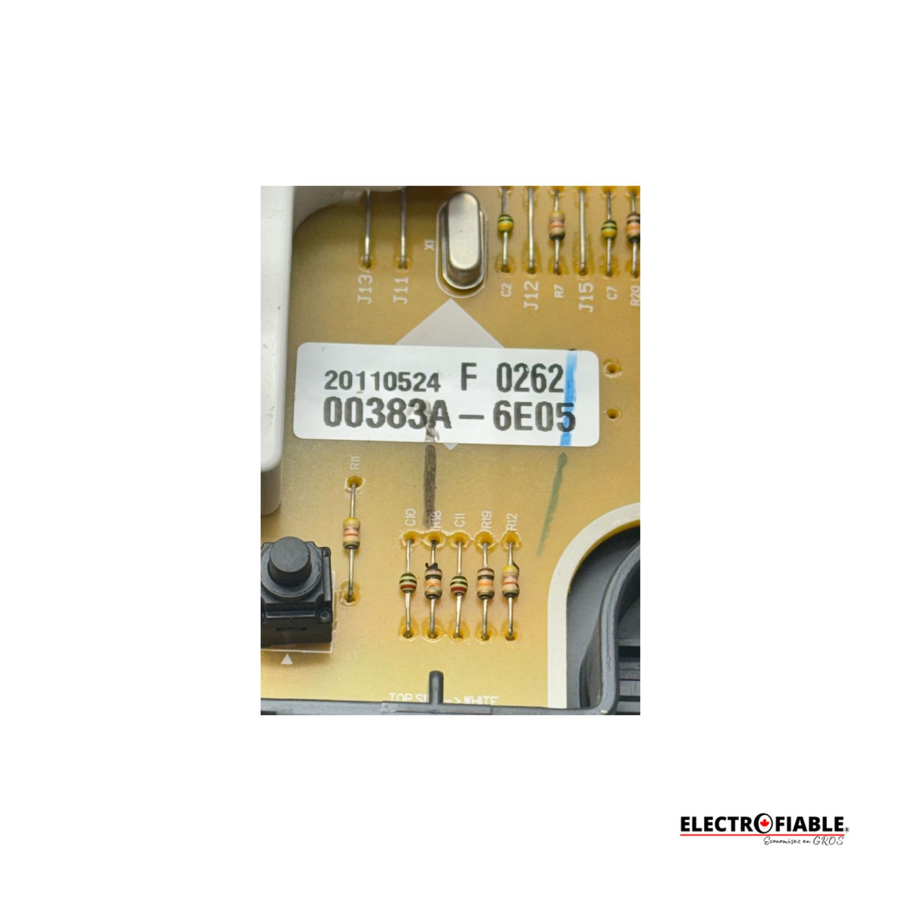DC92-00383A User Interface Control WF350ANR